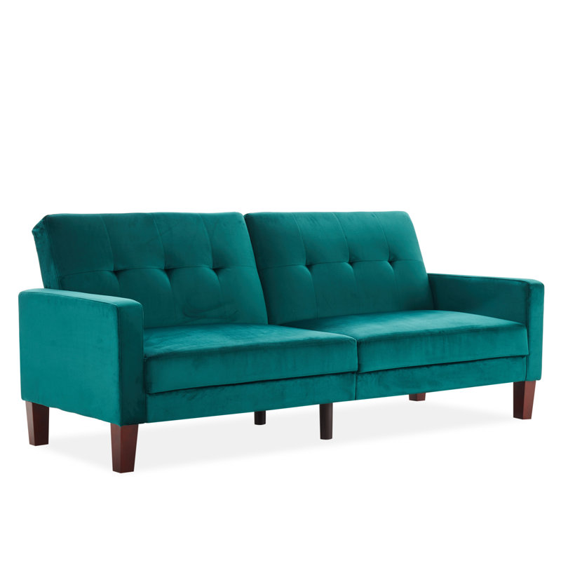 Everly Quinn Fredson 78'' Square Arm Sofa Bed Wayfair